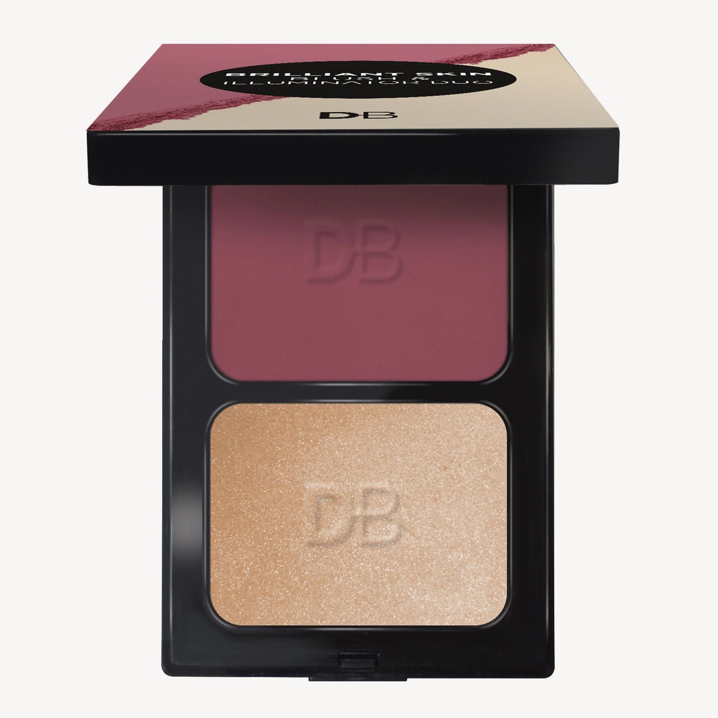 Brilliant Skin Blush & Illuminator Duo (After Glow) | DB Cosmetics