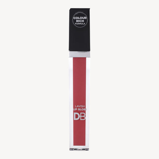 Lavish Lip Gloss (Peach Rose) | DB Cosmetics