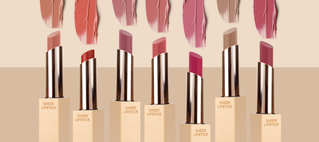 4 Reasons we LOVE our new Shine Sheer Lipstick | DB Cosmetics | 01