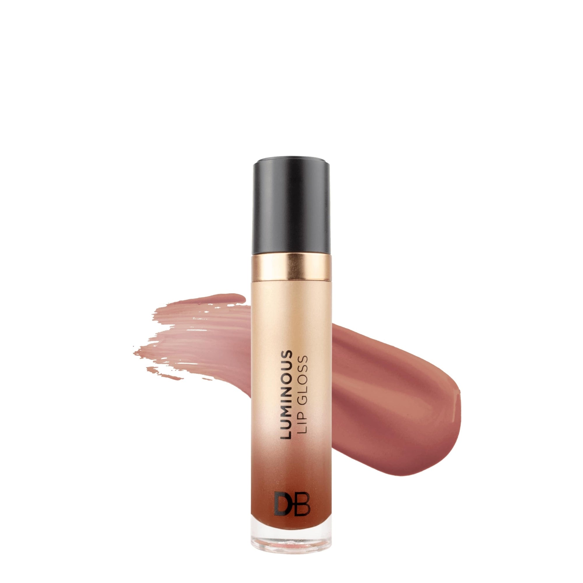 Luminous Lip Gloss (Pout Perfect) with swatch | DB Cosmetics