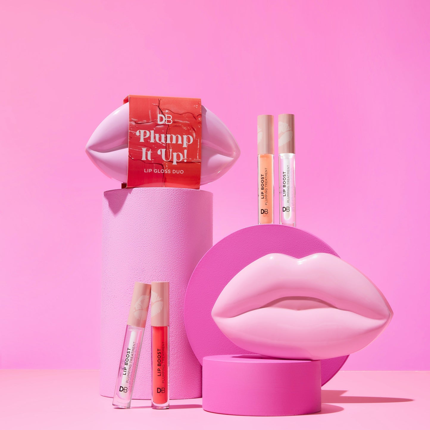 Plump It Up Lip Gloss Duo | DB Cosmetics | Lifestyle 01