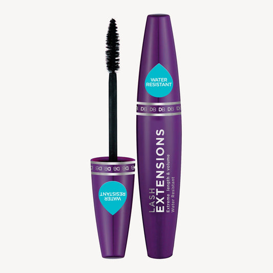 Lash Extensions Mascara Water Resistant | DB Cosmetics | 01