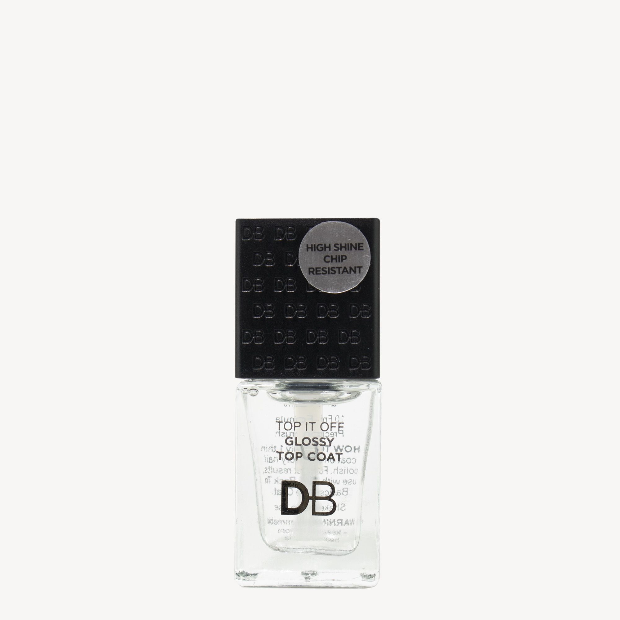 Top It Off Glossy Top Coat Nail Polish | DB Cosmetics
