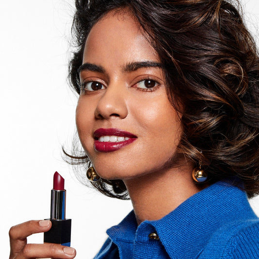 Lush Moisturising Lipstick | DB Cosmetics | Model