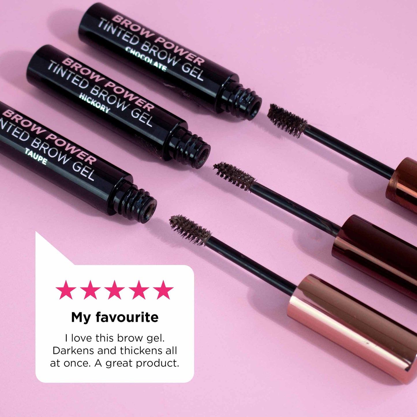 Brow Power Tinted Brow Gel Hero Review | DB Cosmetics