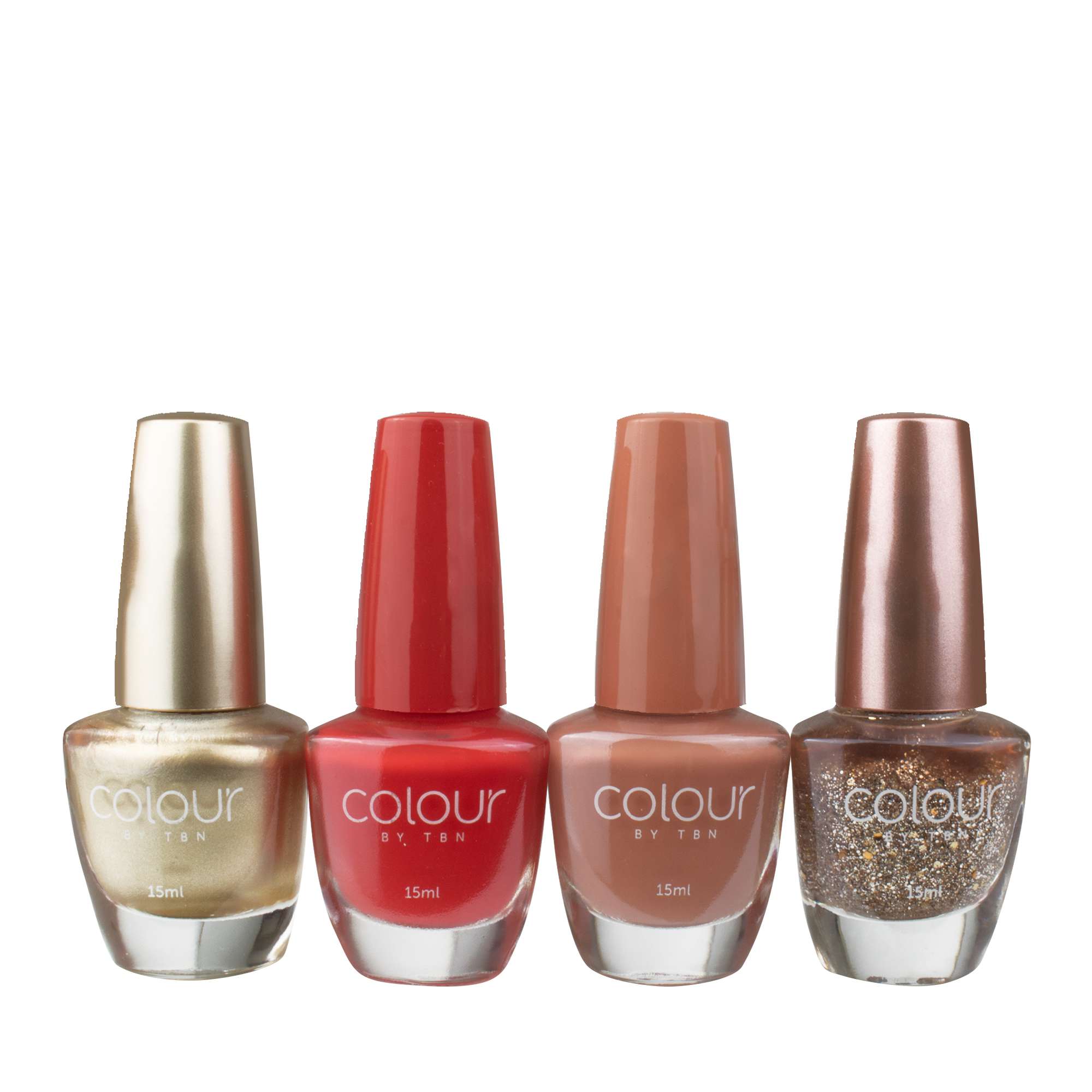 Best of Luck Nail Cube (Shades) | 4 shade nail polish gift cube | DB Cosmetics