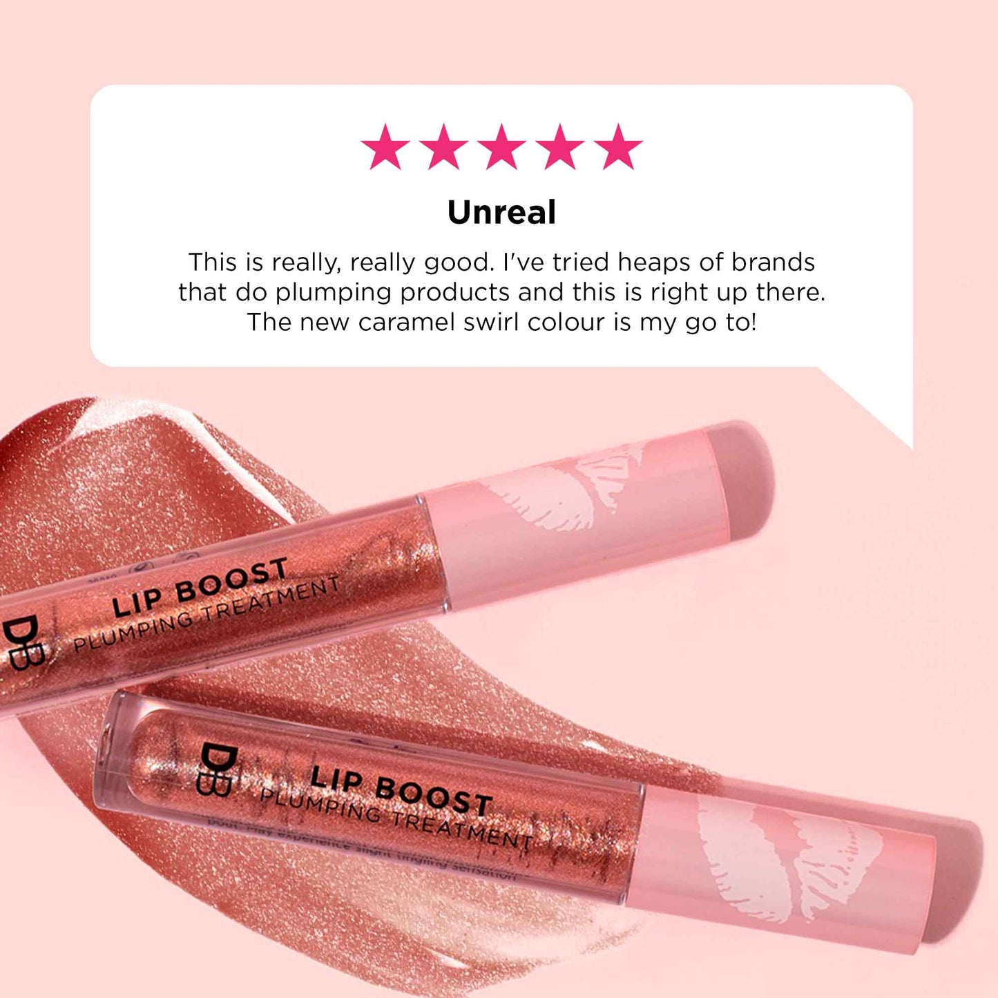Lip Boost Lip gloss Hero Review | DB Cosmetics
