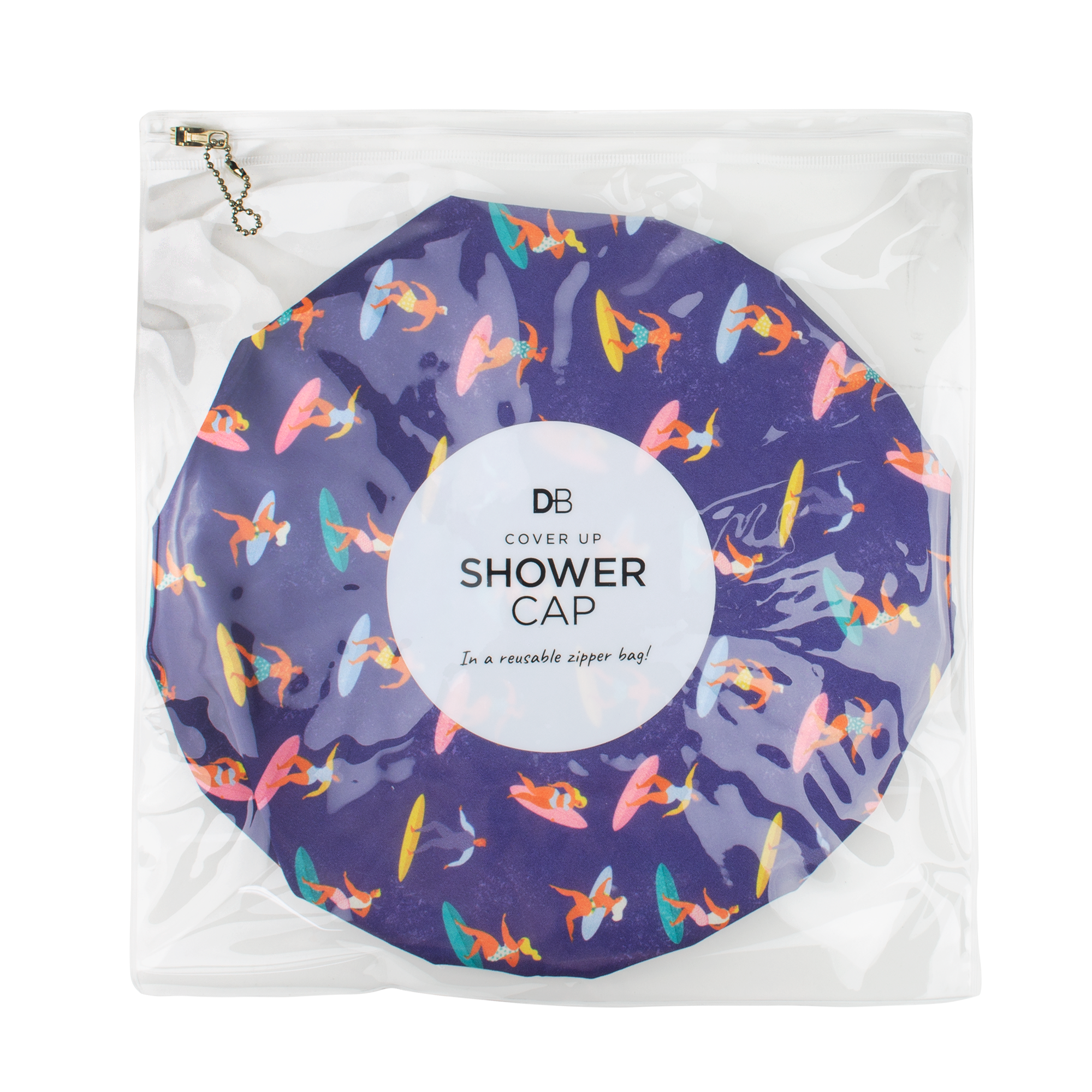 Bathroom Shower Cap (Surfs Up) | DB Cosmetics