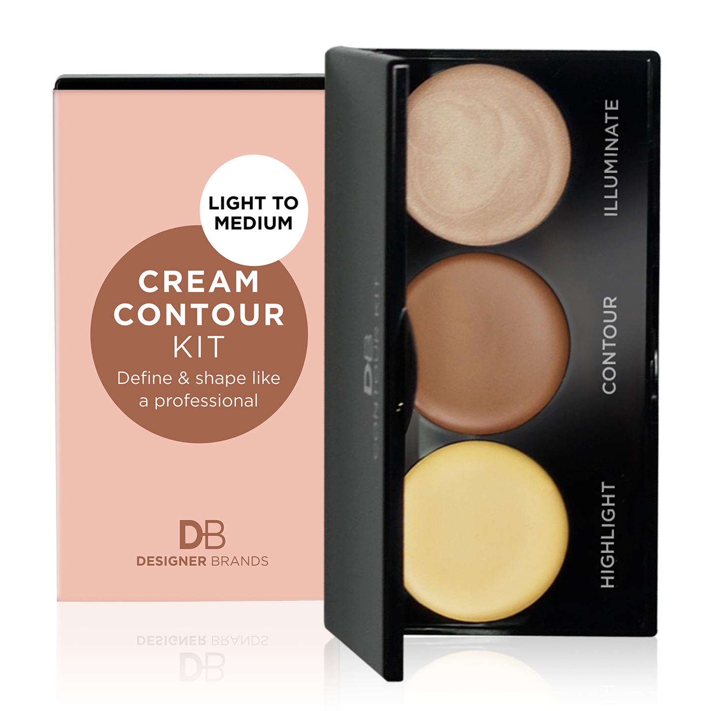 Cream Contour Kit (Light-Medium) | DB Cosmetics