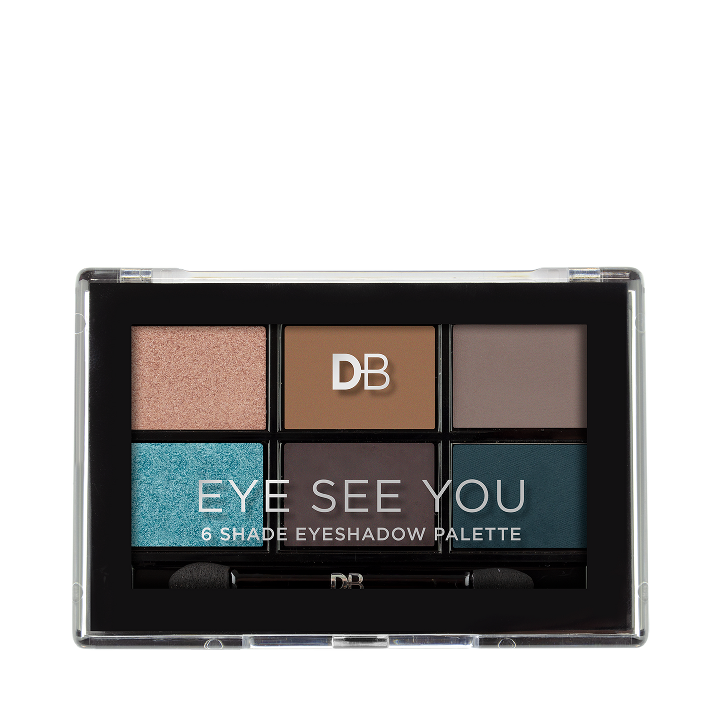 Eye See You 6 Shade Eyeshadow Palette (Sea Breeze) | DB Cosmetics