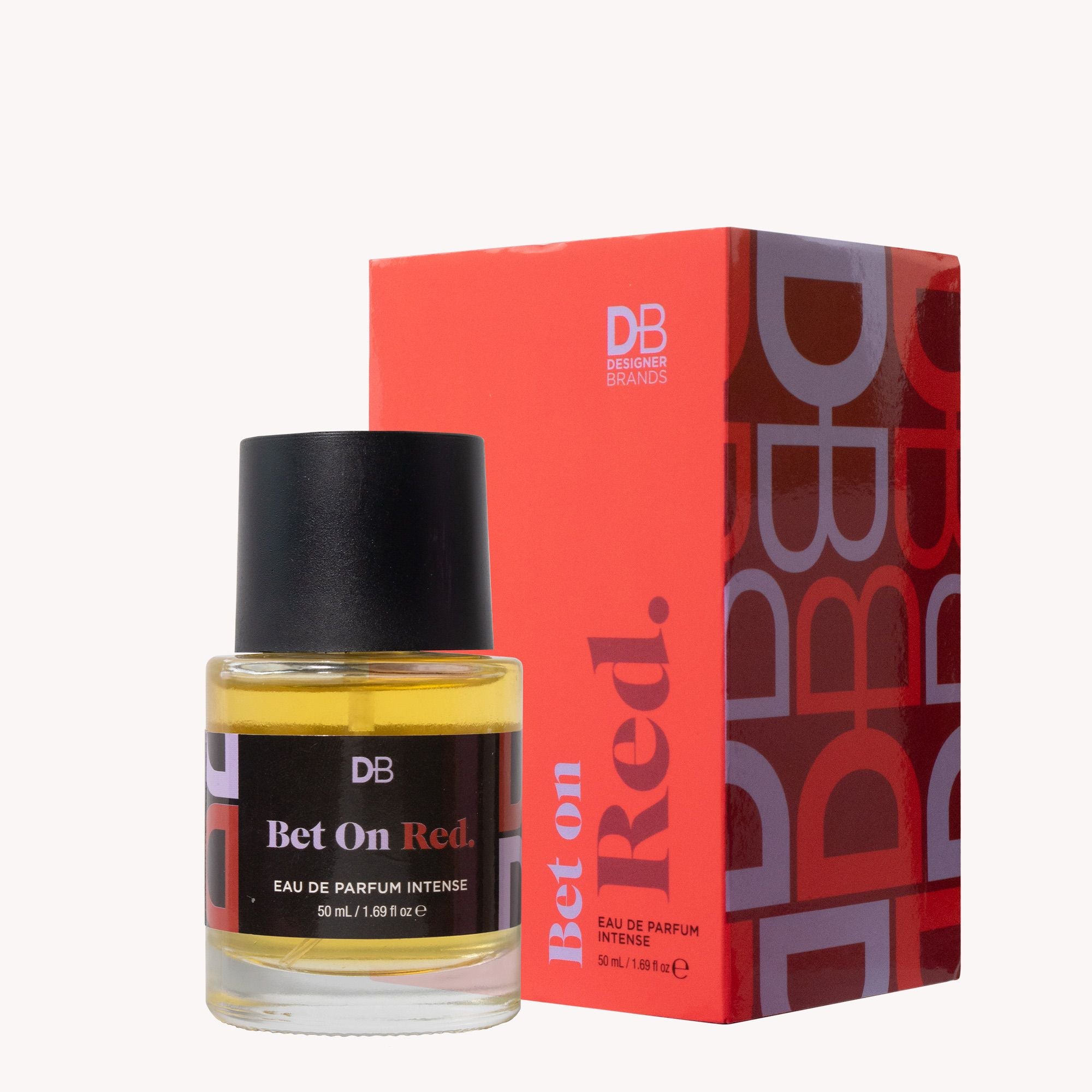 Bet On Red (EDP Intense) 50mL Perfume | DB Cosmetics | Product + Box