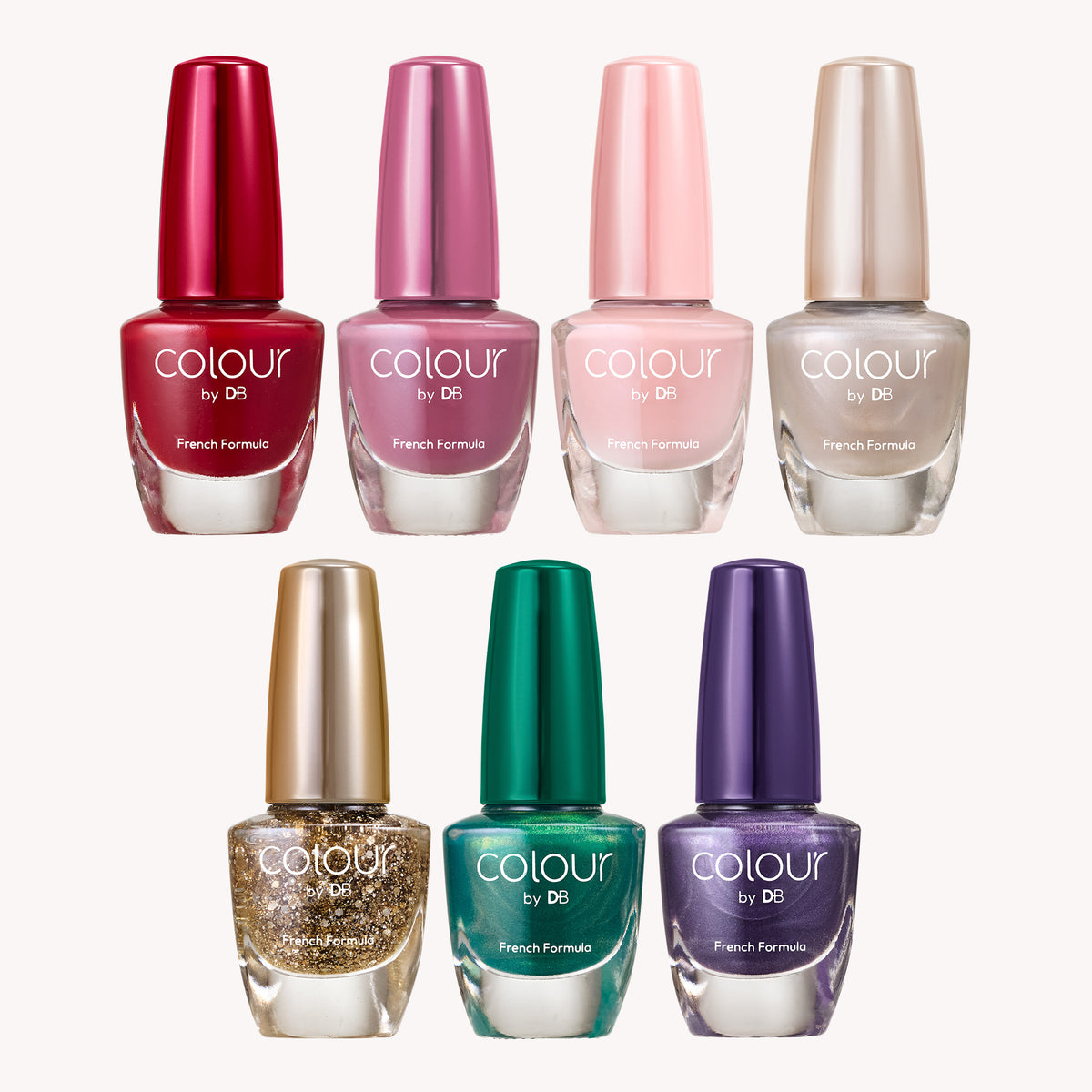 The Soiree Seven Mini Nail Polish Set