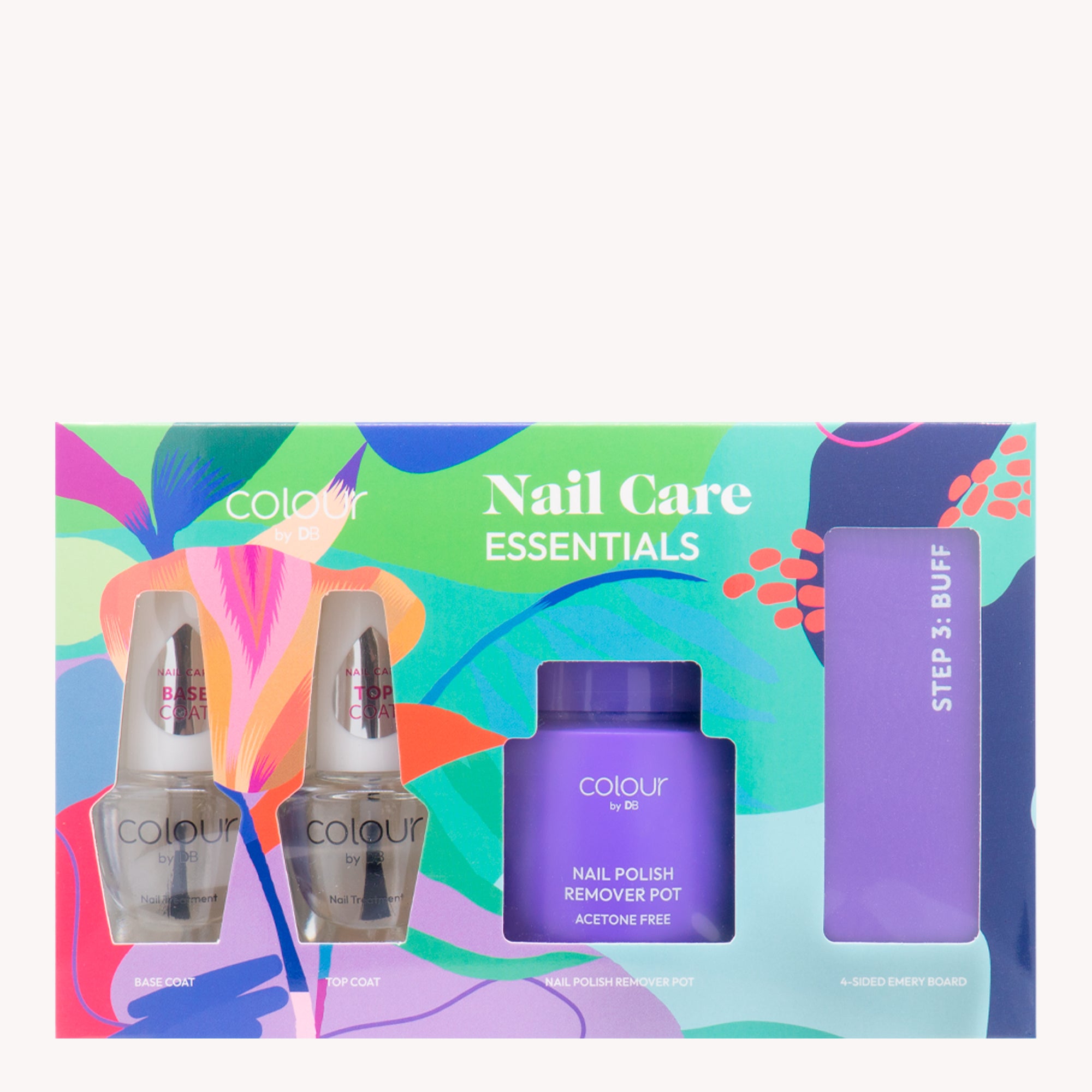 Nail Care Essentials Kit: Treat your nails to the essentials they deserve and elevate your nail game with this 4-piece nail polish & nail care set.