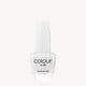 White nail polish bottle labelled "Colour by DB, French Formula" on a plain background.
