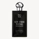 Black perfume bottle labeled 'On the Vine Pour Homme' by Designer Brands on a white background