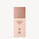 Minimalist beige bottle of complexion drops with SPF 25, rose gold cap, sleek design. Perfect for a luxury beauty routine.