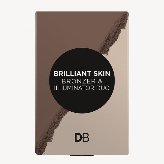 Brilliant Skin Bronzer & Illuminator Duo | DB Cosmetics | 01