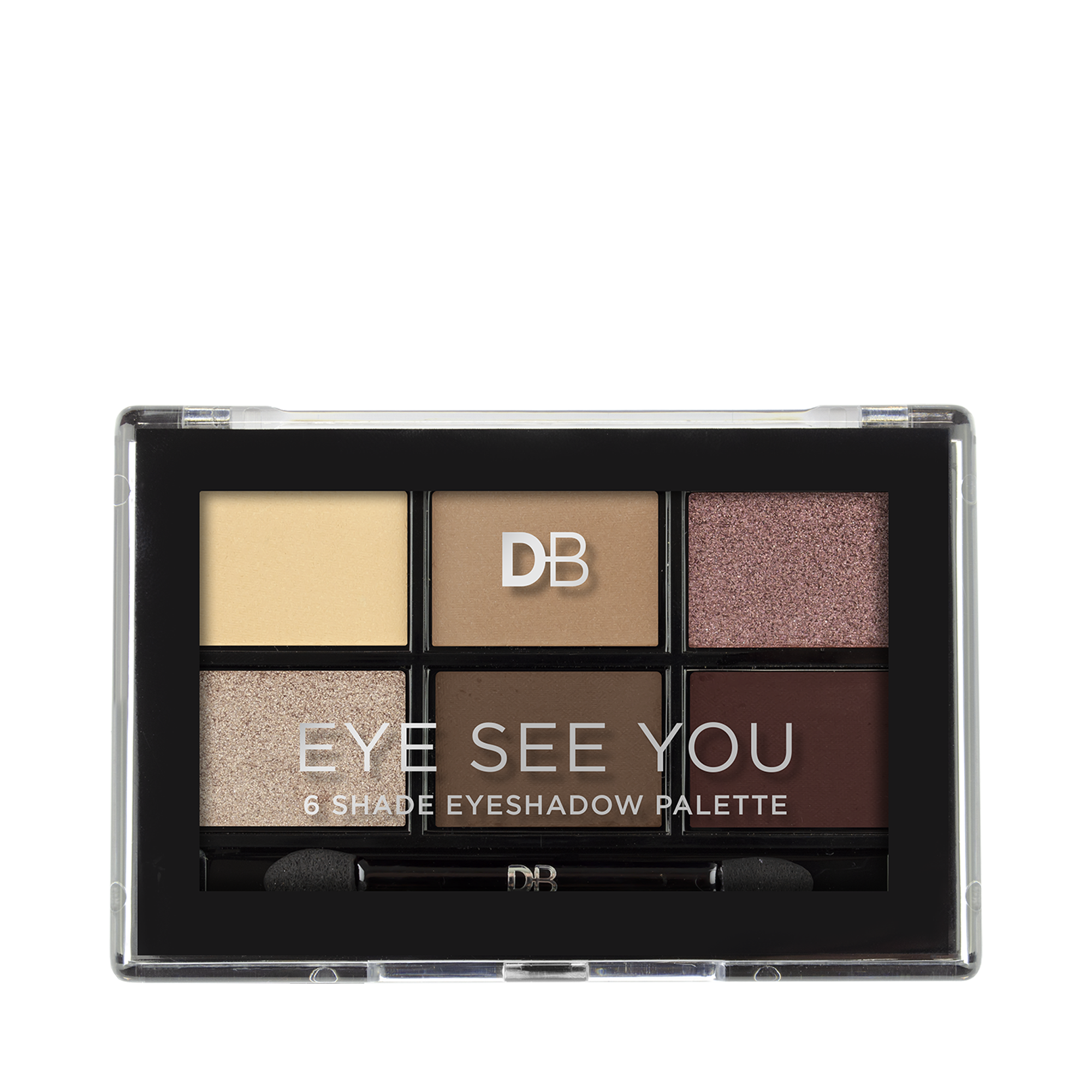 Eye See You 6 Shade Eyeshadow Palette (Coco Loco) | DB Cosmetics