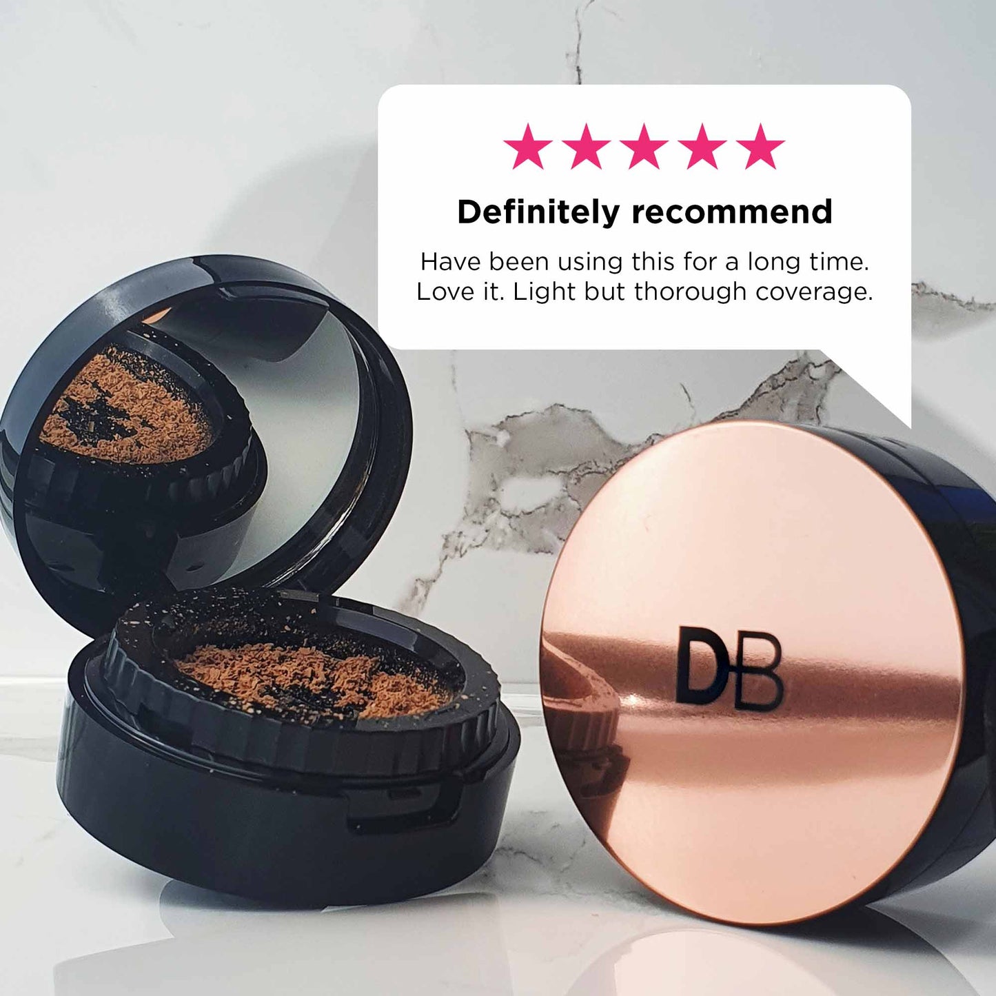 Natural Ground Mineral Foundation Hero Review | DB Cosmetics