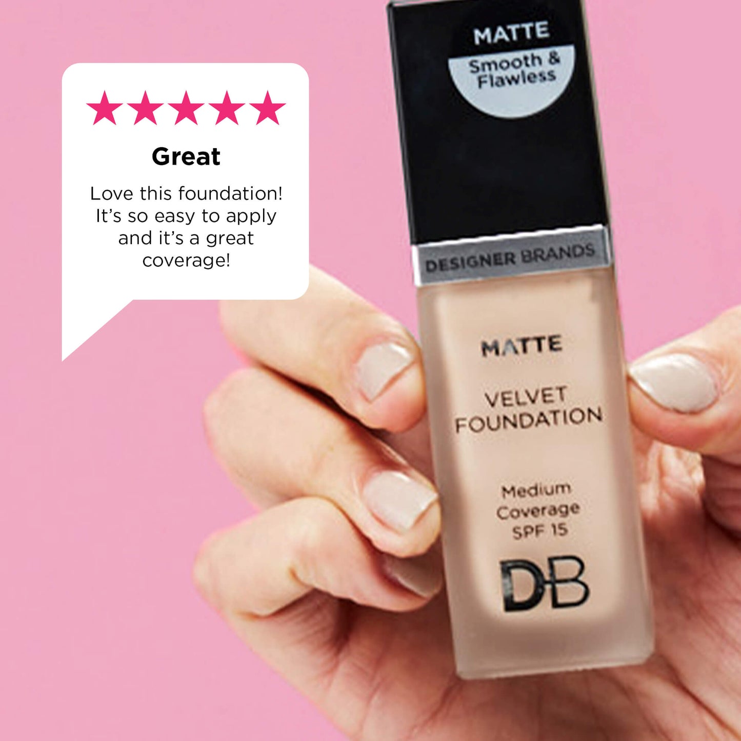Matte Velvet Foundation Hero Review | DB Cosmetics