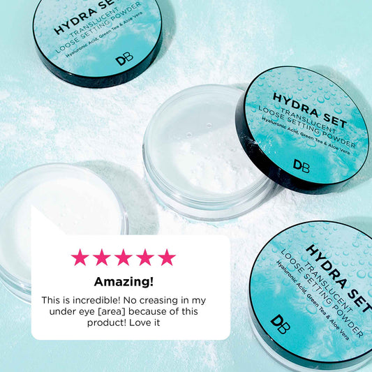 Hydra Set Loose Setting Powder Hero Review | DB Cosmetics