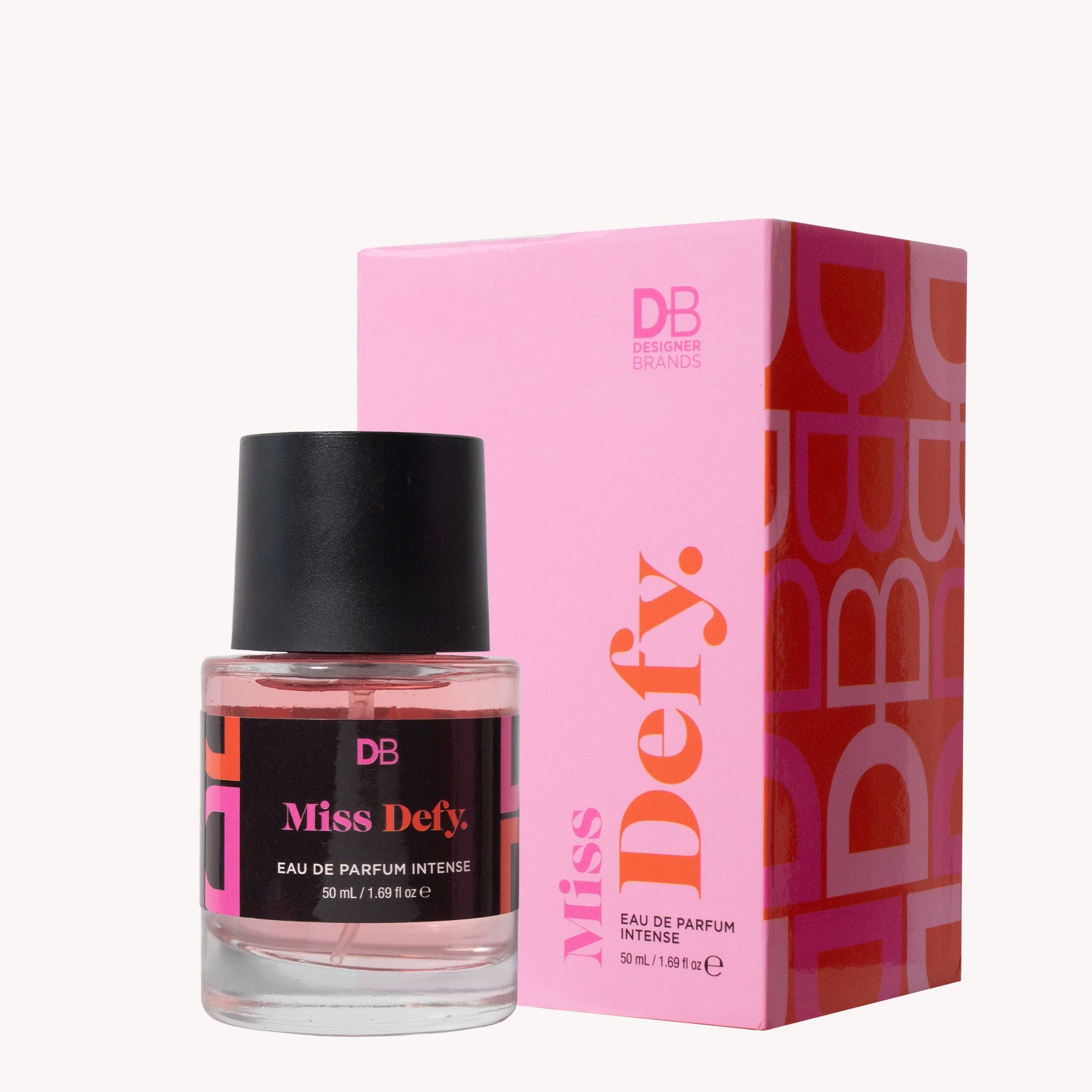 Miss Defy (EDP Intense) 50mL Perfume | DB Cosmetics | Product + Box