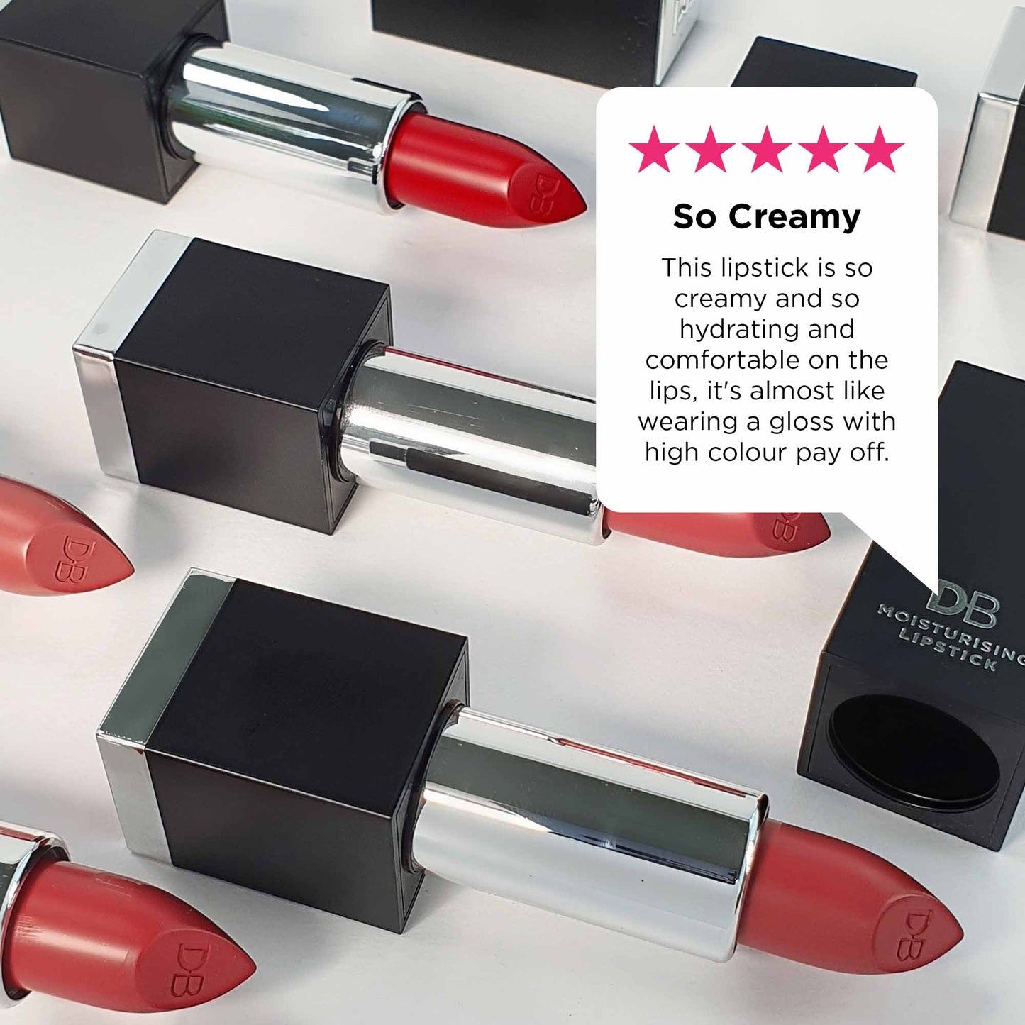 Lush Moisturising Lipstick Hero Review | DB Cosmetics