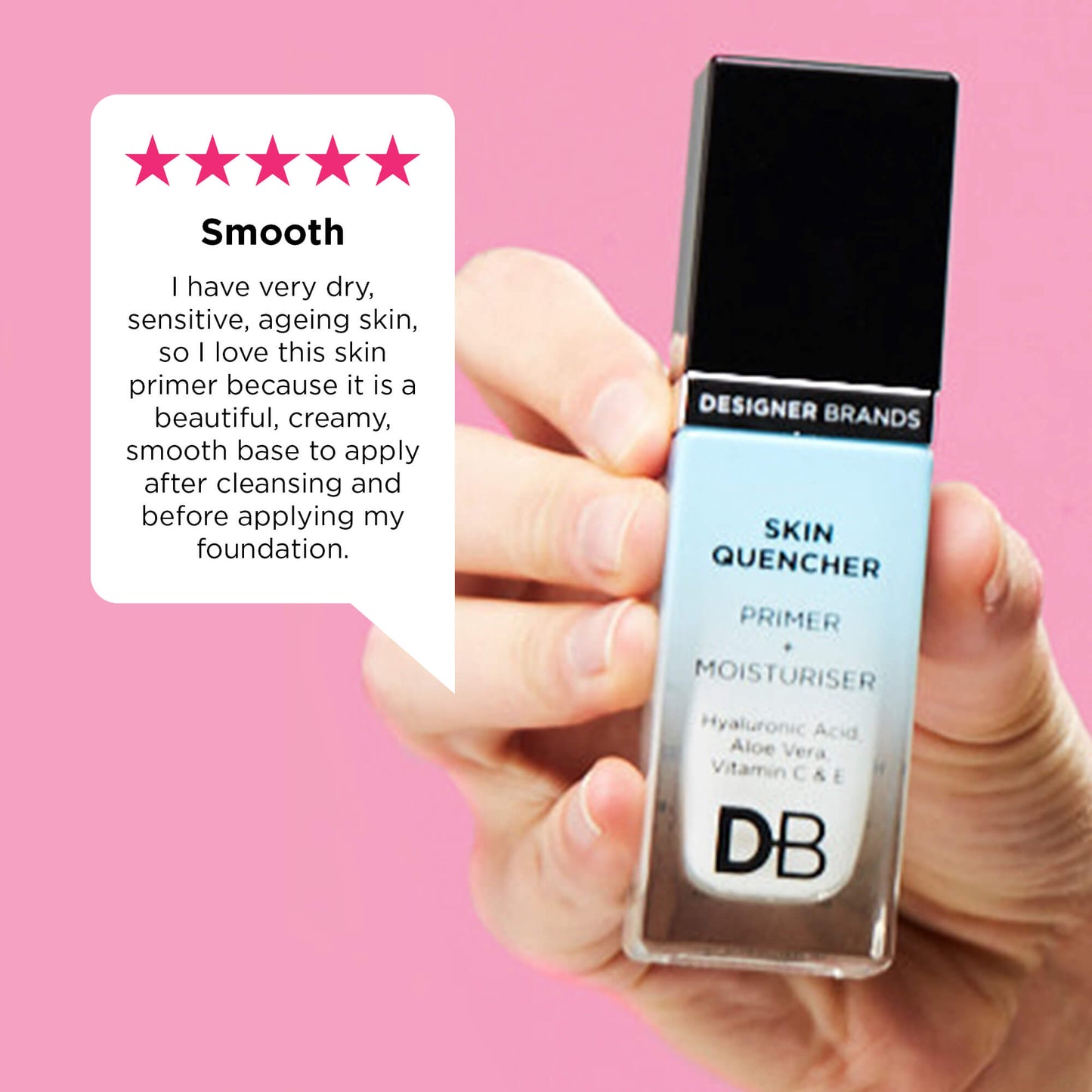 Skin Quencher Primer + Moisturiser DB Cosmetics