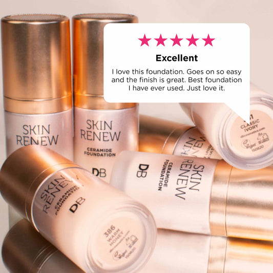 Skin Renew Ceramide Foundation Hero Review | DB Cosmetics