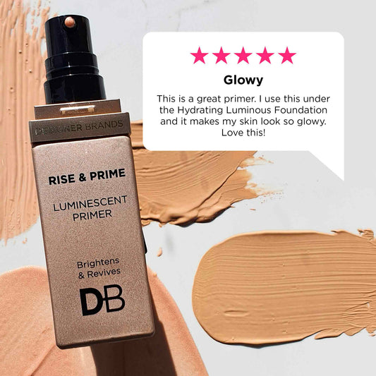 Rise and Prime Luminescent Primer Hero Review | DB Cosmetics