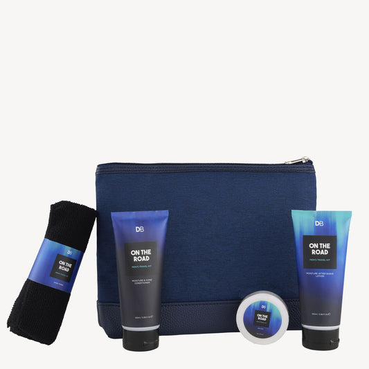 On The Road Men's Travel Kit | DB Cosmetics | Products