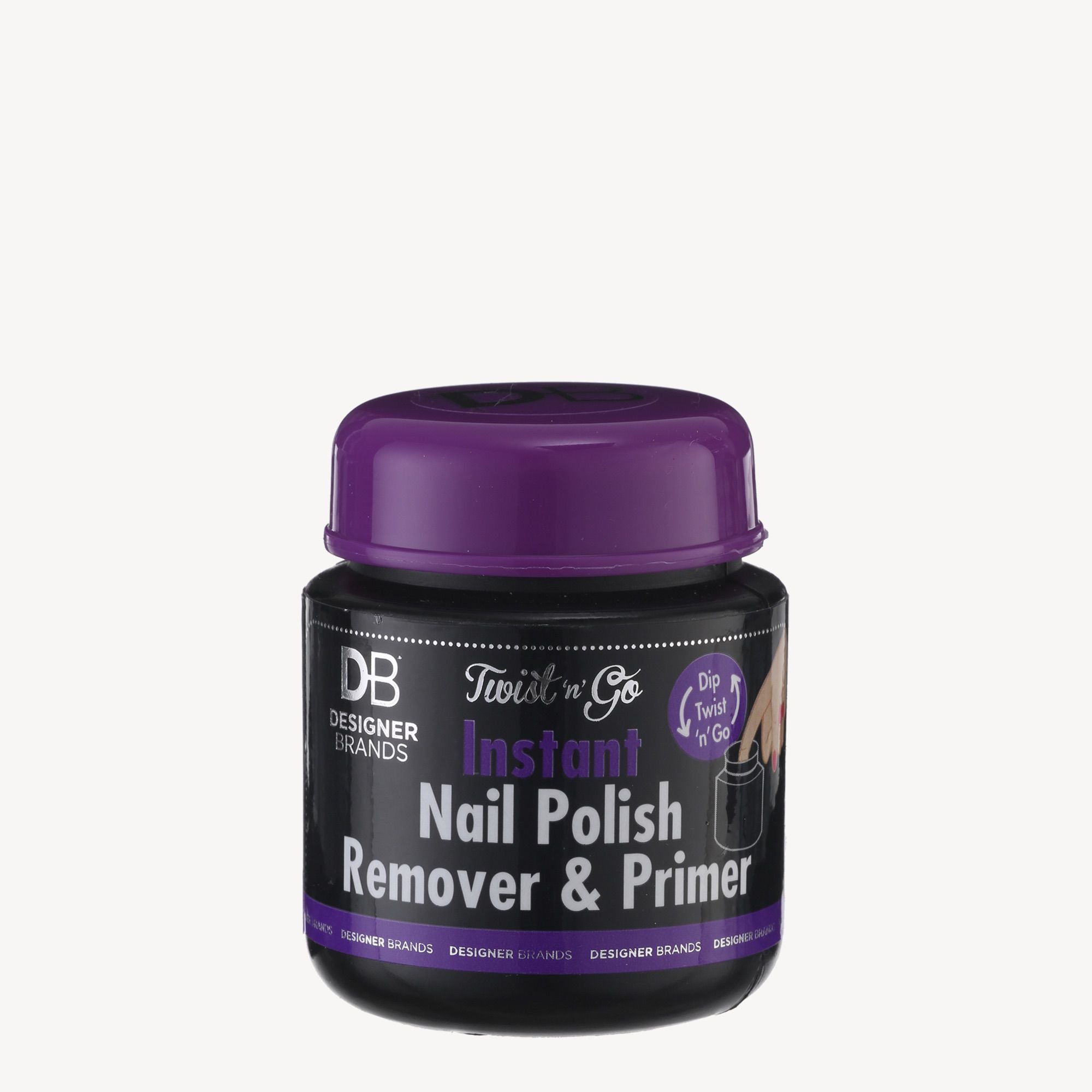 Twist N Go Instant Nail Polish Remover & Primer | DB Cosmetics