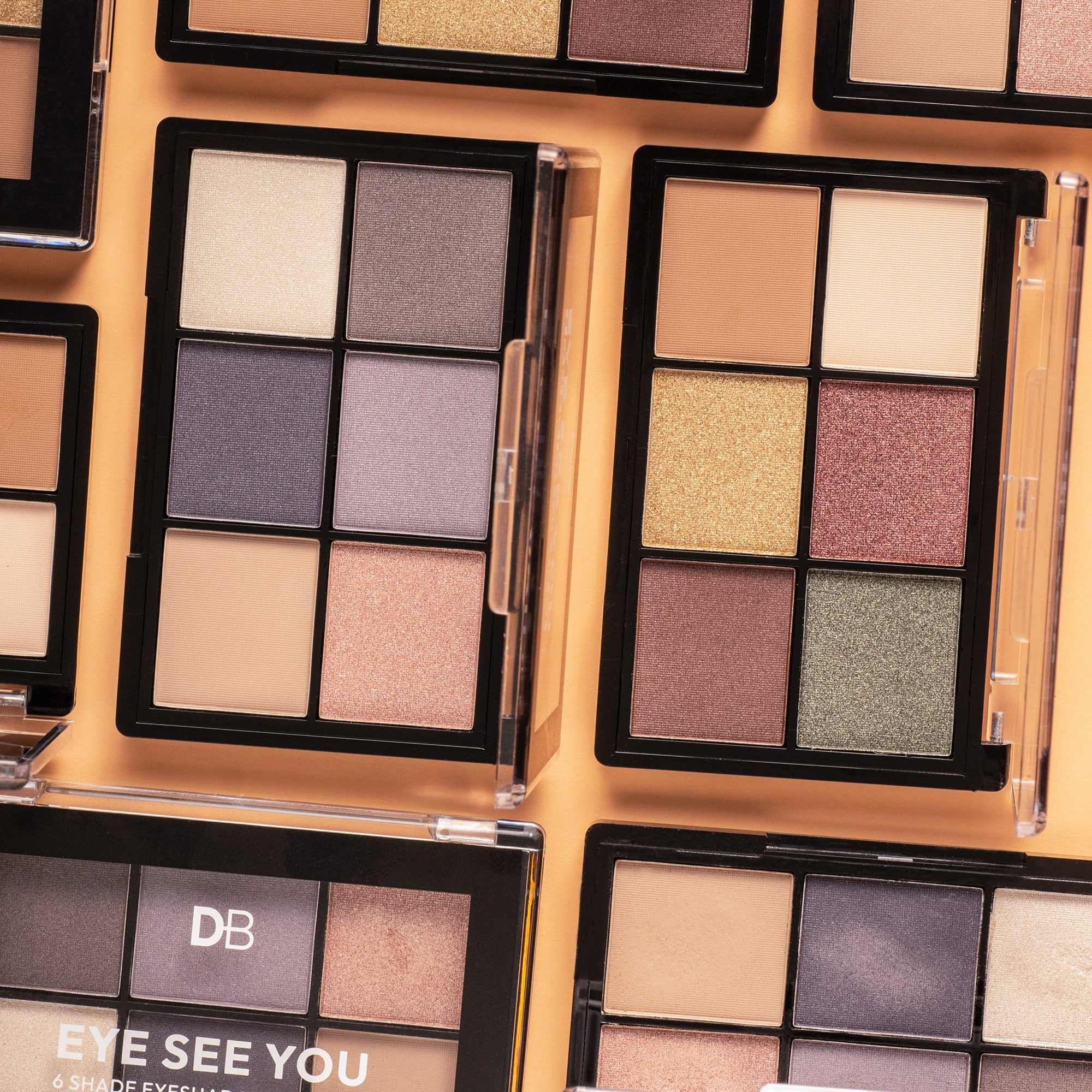Eye See You 6 Shade Eyeshadow Palette (Urban Jungle) | DB Cosmetics | Lifestyle 01
